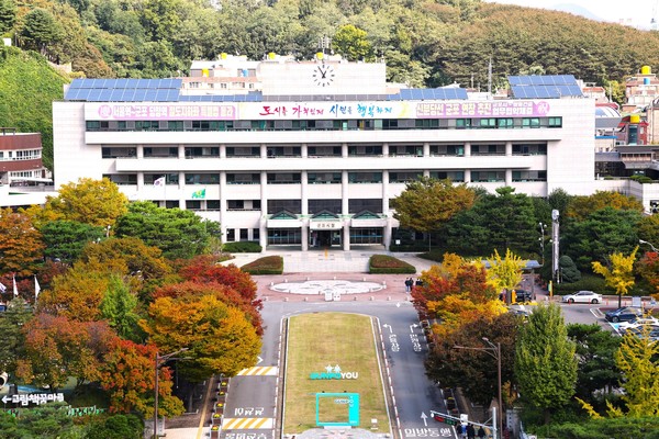 ▲ 군포시청 전경 (사진 제공 : 군포시).